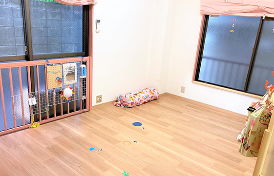 0歳児室