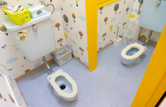 子ども用トイレ